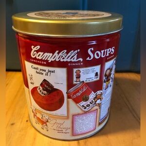 3/$40 Campbell’s Soup Tin